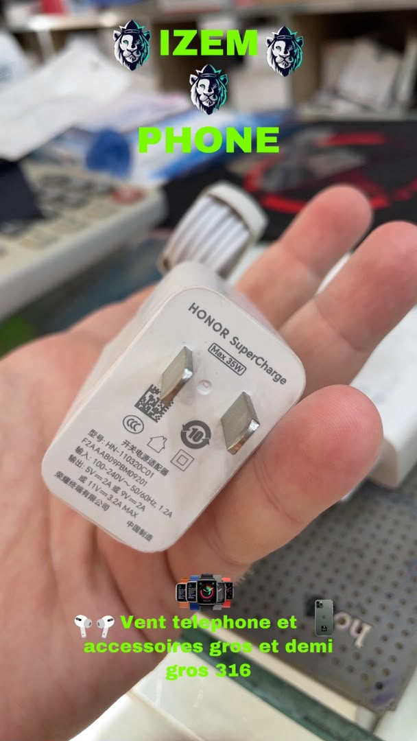 Chargeur Secteur Honor SuperCharge 35W (Max 35W)