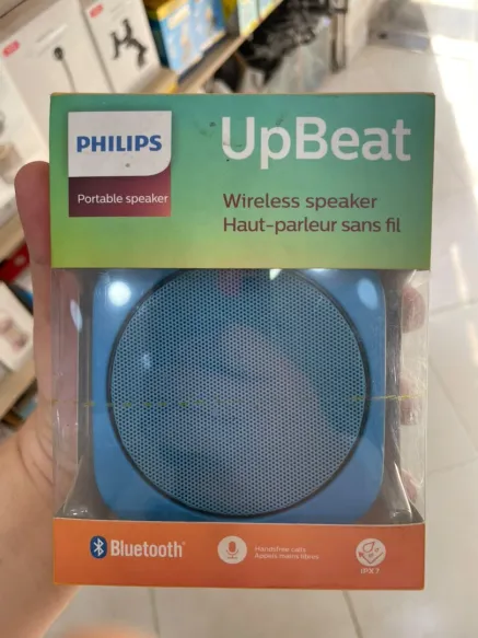 Enceinte Portable Bluetooth Philips UpBeat - Étanche IPX7 & Kit Mains Libres