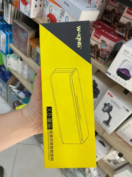 Enceinte Bluetooth W-KING X8 Super Bass - Haut-Parleur Portatif Intelligent