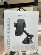 Support Voiture Smartphone Extensible à Ventouse Yesido C40