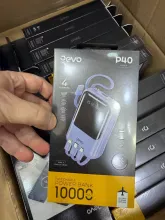 Batterie Externe Powerbank Zevo P40 10 000 mAh - 4 Câbles Intégrés & Torche LED