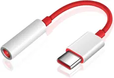 Adaptateur Audio OnePlus USB-C vers Jack 3.5mm - Câble Dongle Officiel