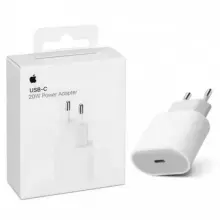 Adaptateur Secteur Apple USB-C 20W - Chargeur Rapide Officiel pour iPhone & iPad