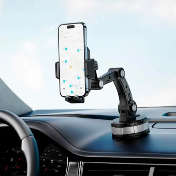 Support Téléphone Voiture à Ventouse XO-C146 | Fixation Solide 360°