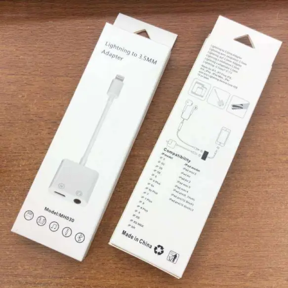 Adaptateur 2 en 1 Lightning vers Jack 3.5mm - MH030
