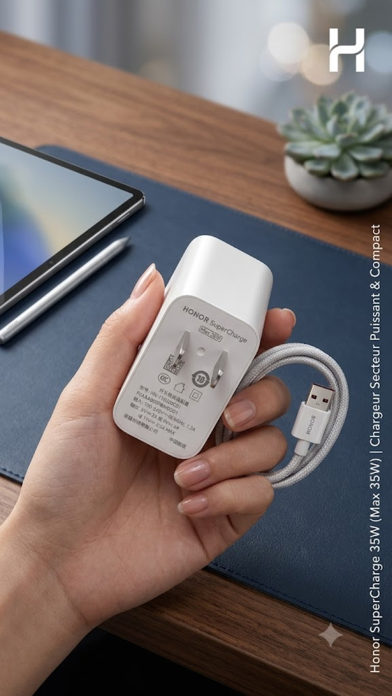 Chargeur Secteur Honor SuperCharge 35W (Max 35W)