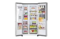 Réfrigérateur LG InstaView Side by Side 617L UVnano® Hygiene Fresh+