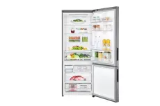 Réfrigérateur LG Combiné 451L Congélateur Bas Smart Inverter Argent Platine