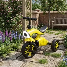 Tricycle /Enfants Vélo pour 2-6 Ans Jaune et noir