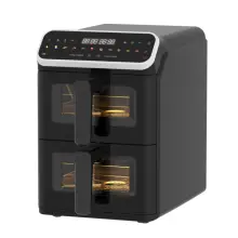 Techwood  cs-9011 friteuse airfryer duo 11.2L