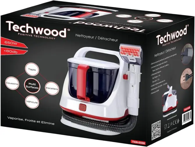 Techwood Tan-6508 Nettoyeur Détacheur