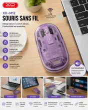 Souris Sans Fil XO M12 Bluetooth & 2.4G