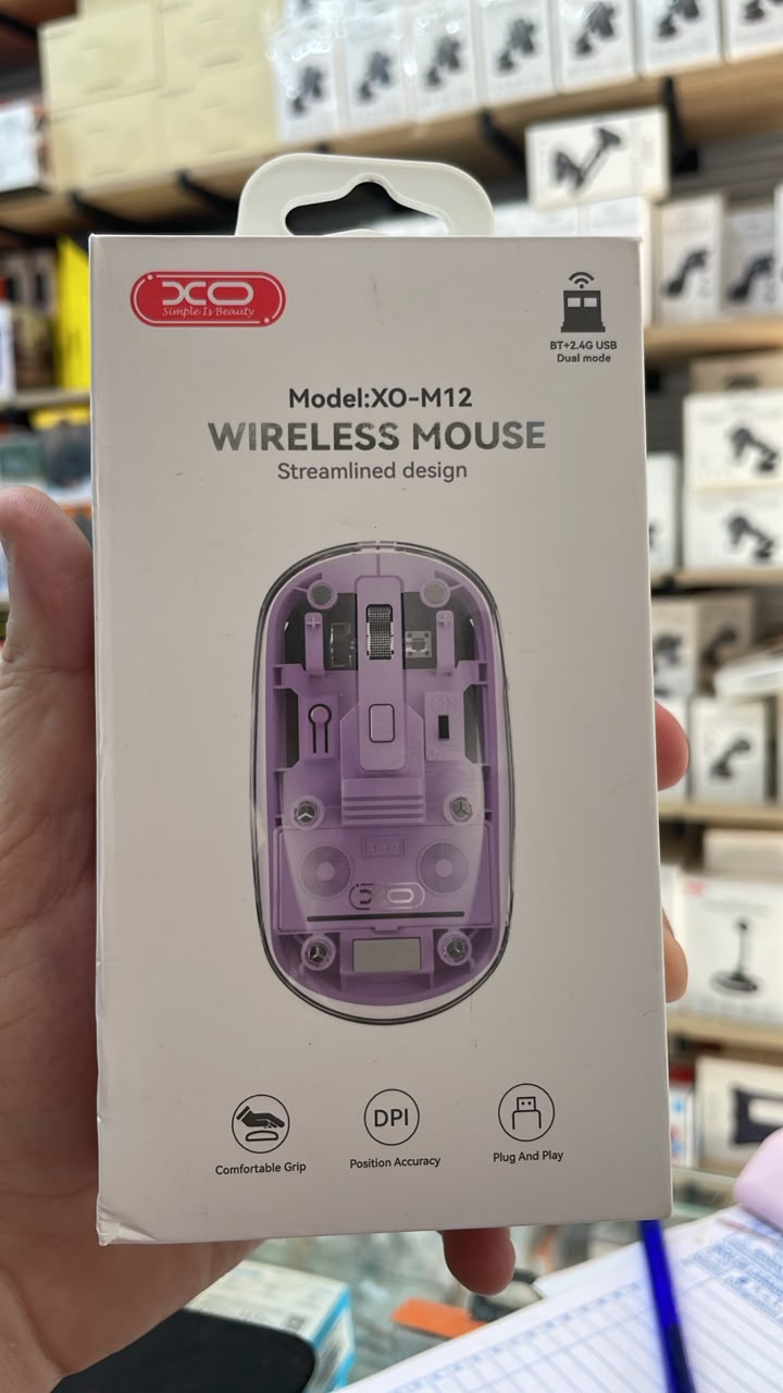 Souris Sans Fil XO M12 Bluetooth & 2.4G
