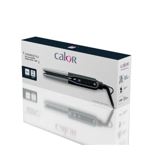 Lisseur SF7120C0 Calor Thermostyle 2en1 lisseur boucleur