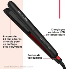 Revlon RVST2211P Lisseur  SmoothStay Coconut