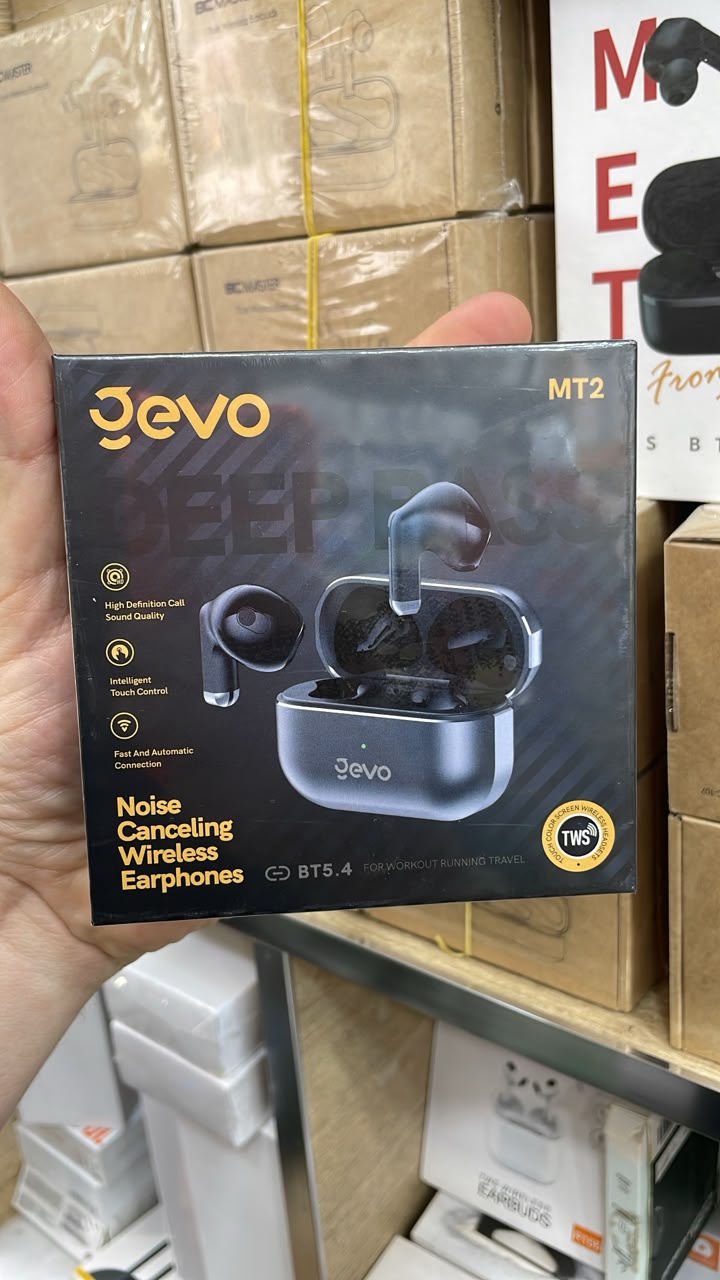 Écouteurs Jevo MT2 - Bluetooth 5.4 Réduction de Bruit