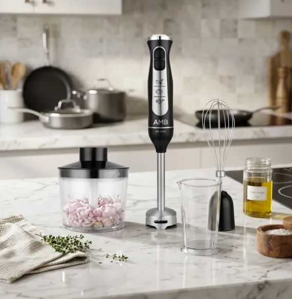 Bras Mixeur Plongeant AMB-HB 5405 Inox Puissant