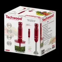 Techwood Mixeur Plongeant 3 en 1 600W TMS-9605