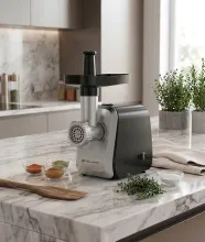 Hachoir à Viande AMB-MG5016-GS 1300W Puissant Inox