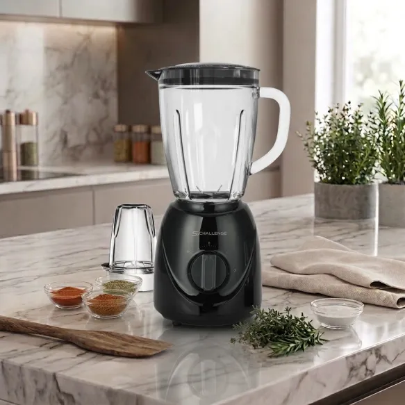 Blender de Cuisine AMB-2068 Puissant et Inox