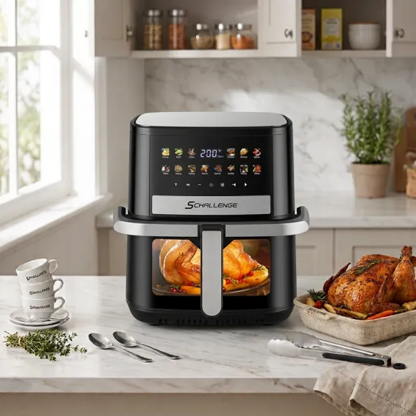 Airfryer AMB-38 AF 10L 2000W Inox Fenêtre Visible LED