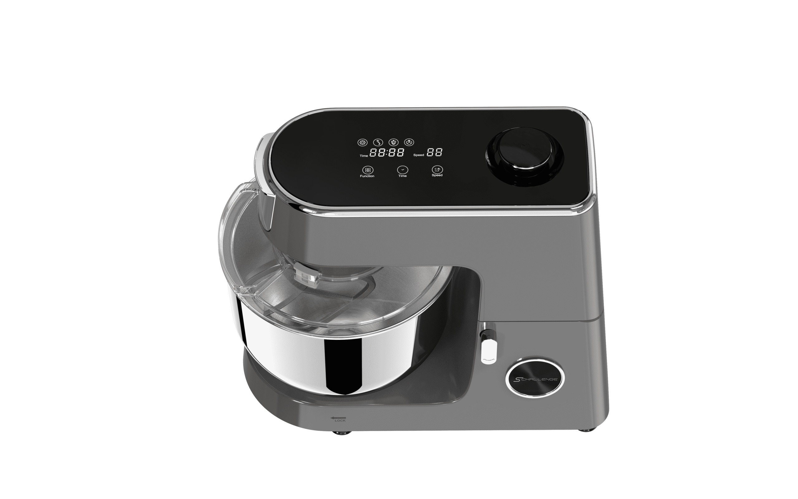 Robot Pétrin Puissant 1900W AMB-1555N Bol Inox 5.5L & Tactile