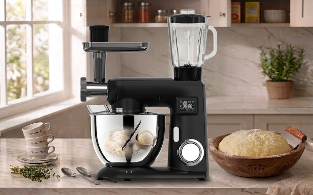 Robot Pétrin 3en1 8L 1800W AMB-1571BML Hachoir & Blender