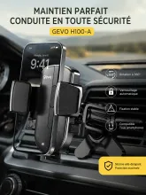 Support Téléphone Voiture Gevo H100-A - Grille d'Aération