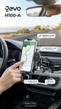 Support Téléphone Voiture Gevo H100-A - Grille d'Aération