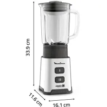 Moulinex Blender Pulseo Métal LM17GD10