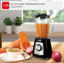 Moulinex blender mixeur 800w 1.75L LM439D10