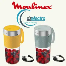 Mini Blender Portable Moulinex Lightmix 50W – Gourde USB