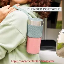 Mini Blender Portable Moulinex Lightmix 50W – Gourde USB