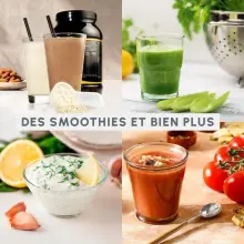 Mini Blender Portable Moulinex Lightmix 50W – Gourde USB