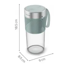 Mini Blender Portable Moulinex Lightmix 50W – Gourde USB
