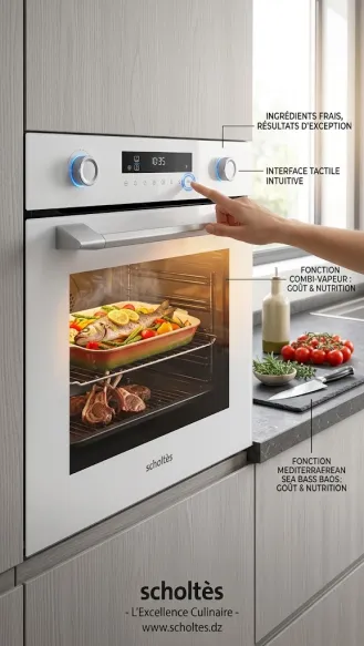 Scholtès SOKC1410W Four Micro-Ondes Combiné 45cm