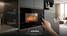 Scholtès SOMG1311B Micro-Ondes Encastrable Combiné 34L