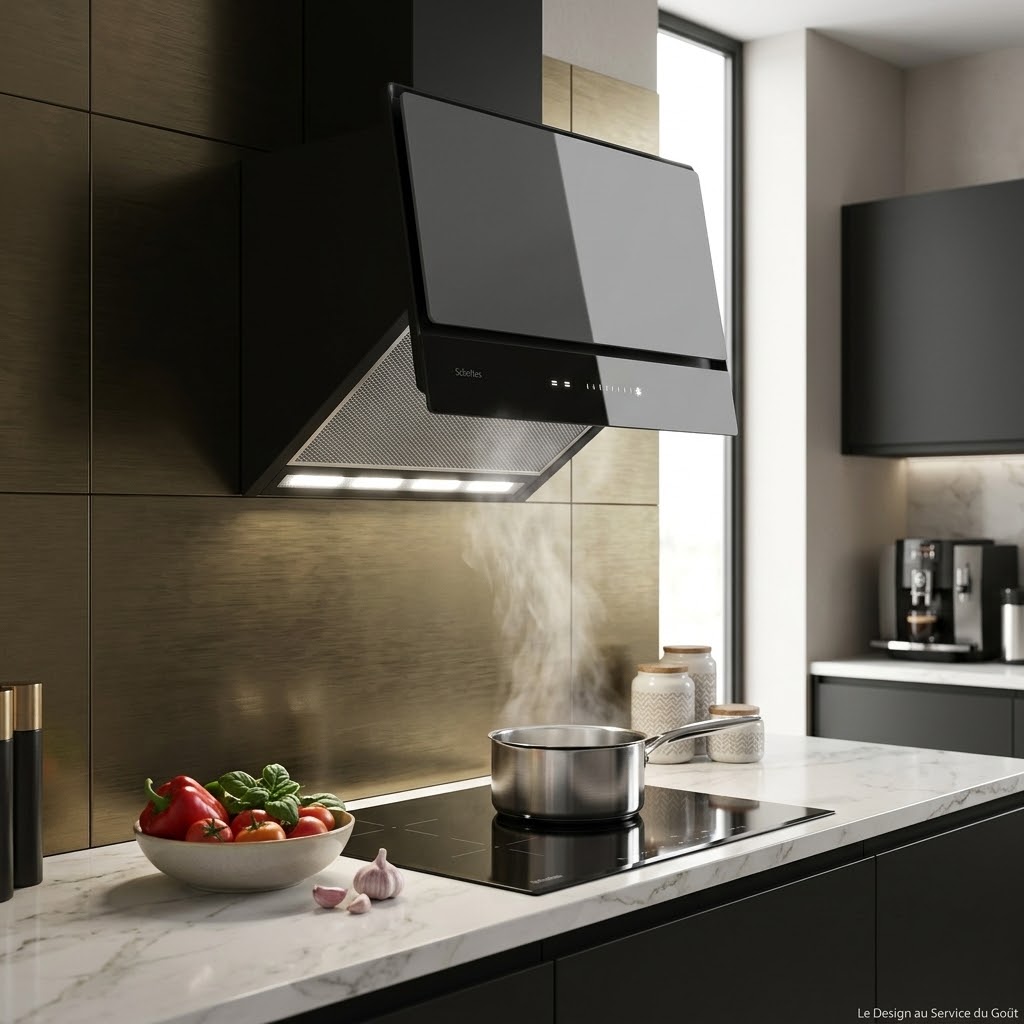 Hotte Murale Scholtès SOHV1622B 60cm Double Cheminée