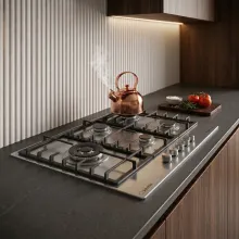 Scholtes SOTE1940X Table de cuisson gaz 90cm