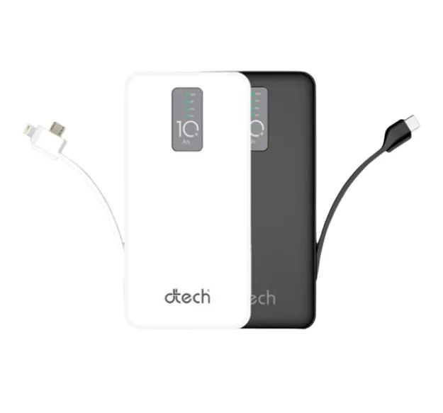 Power bank Dtech DP10H 10000 mAh ecran LED