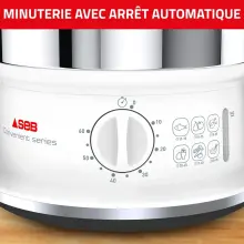 Seb Cuiseur Vapeur Capacité bol 6 L VC145100