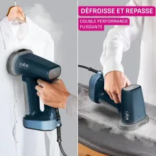 Calor dt8755 Pure Force Défroisseur 3en1 vertical/horizontal - 1800w - Bleu