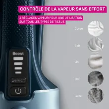 Calor dt8755 Pure Force Défroisseur 3en1 vertical/horizontal - 1800w - Bleu