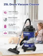 Aspirateur Bidon Sonashi 2IN1 25L 2400 W  SVC-9125D