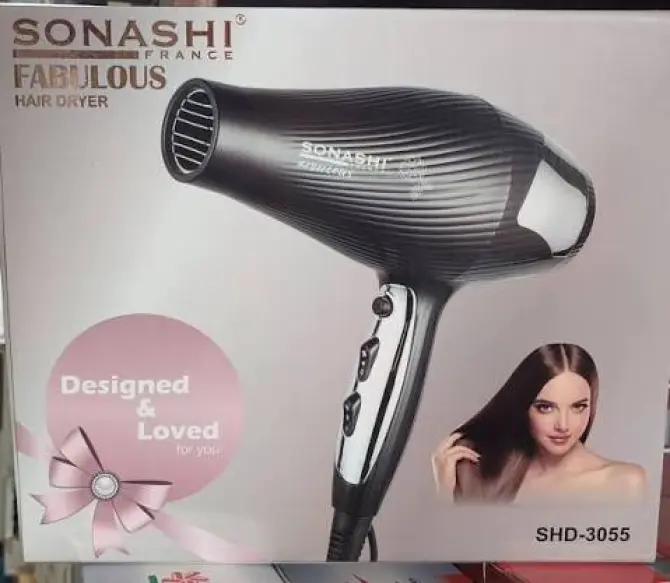 Sèche-cheveux SONASHI 3200W 3 températures et de 2 vitesses SHD-3055