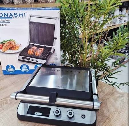 Panineuse SONASHI Grill et Barbecue 2000W SGT-860