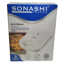Panineuse SONASHI 1200W acier inoxydable SGT-874