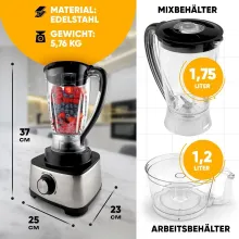 ProfiCook PC-KM 1063 Robot de cuisine