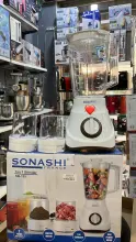 SONASHI  BLENDER EN PLASTIQUE 1.5L 600W SB-195