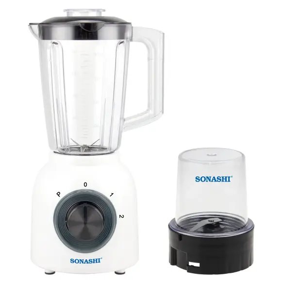 SONASHI BLENDER EN PLASTIQUE 1.5L AVEC TASSE INCASSABLE 500W SB-161N